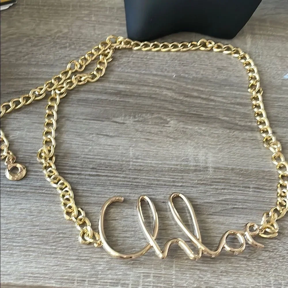 Gold Chain belt N1074